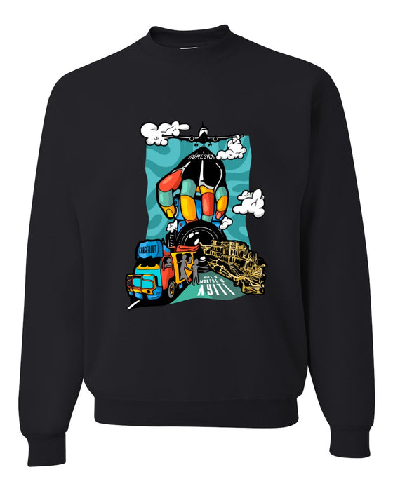 KITEM MONTREW AYITI BLACK SWEATSHIRT